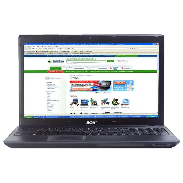 Замена USB порта Acer TravelMate 5740ZG